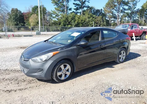 2013 Hyundai Elantra Gls from USA, damaged, VIN 5NPDH4AE6DH226922